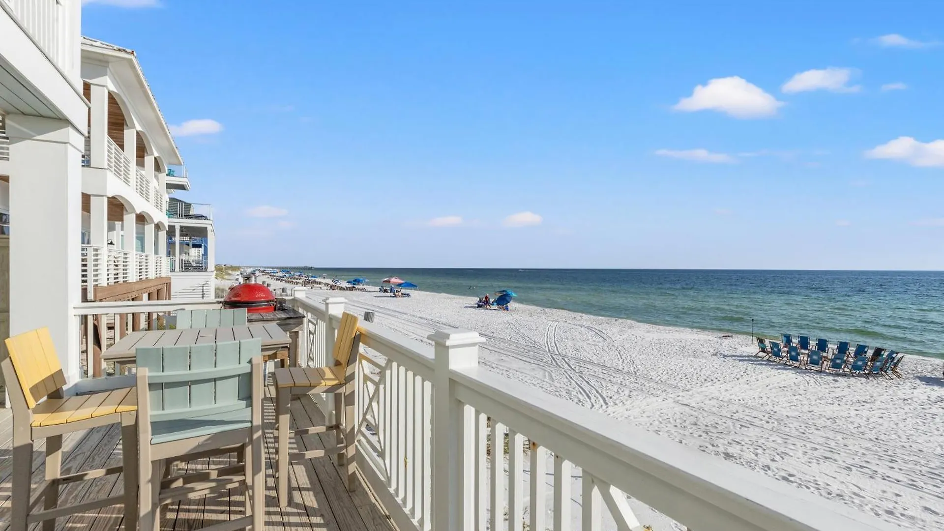 Holiday home Pineapple Paradise! 6Br 7Ba Beachfront House! Private Pool! Grill! Sleeps 16! Panama City Beach
